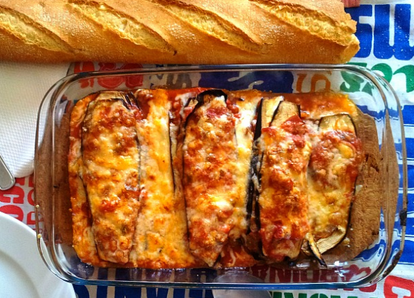 En este momento estás viendo Receta de carne de cerdo con berenjenas y salsa de tomate