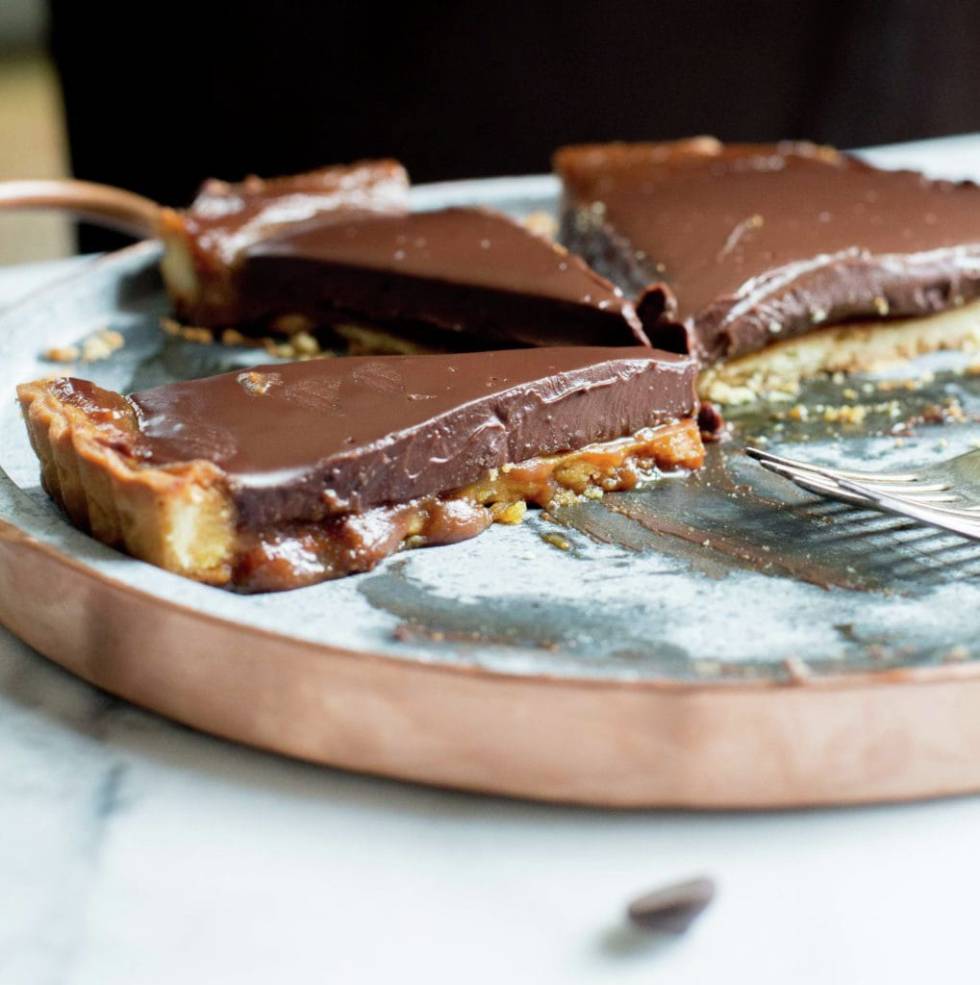 En este momento estás viendo Receta de Quiche de chocolate con caramelo