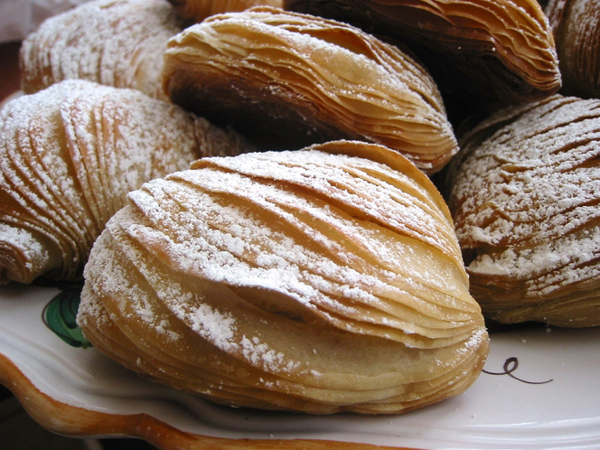 En este momento estás viendo Receta de sfogliatella napolitana