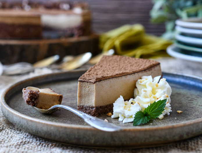 En este momento estás viendo Tarta de queso y café sin horno