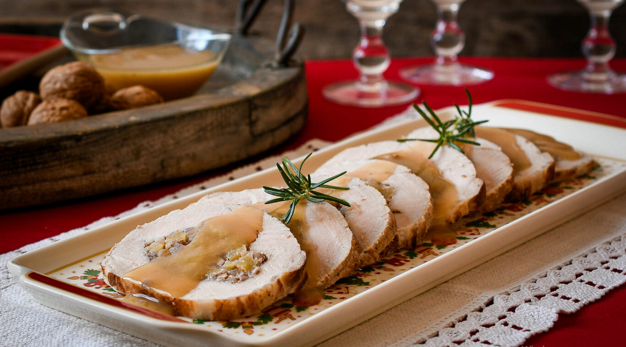 En este momento estás viendo Lomo de cerdo relleno al horno