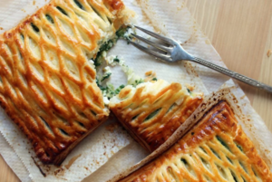 Lee más sobre el artículo Spinach and goat cheese puff pastry